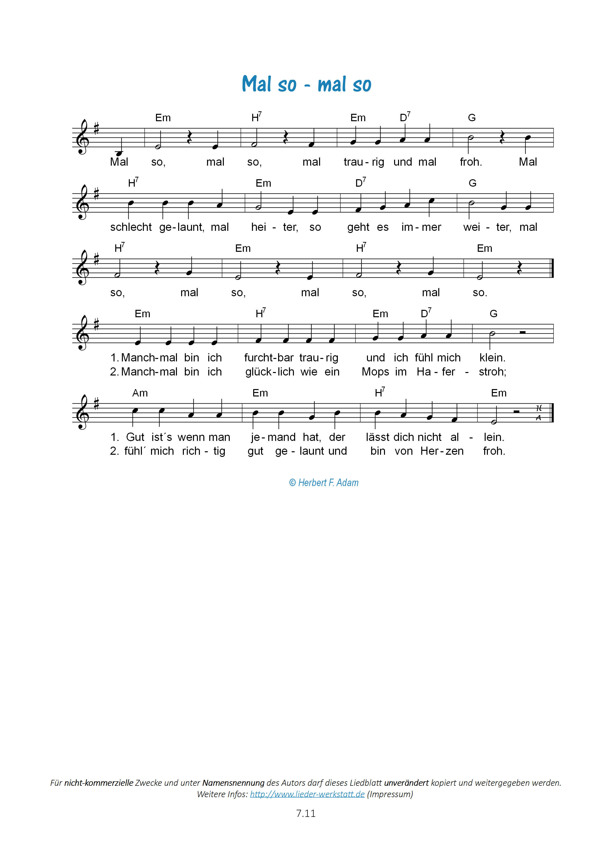 Themen_7.11_Mal so, mal so Themen_7.11_Mal so, mal so